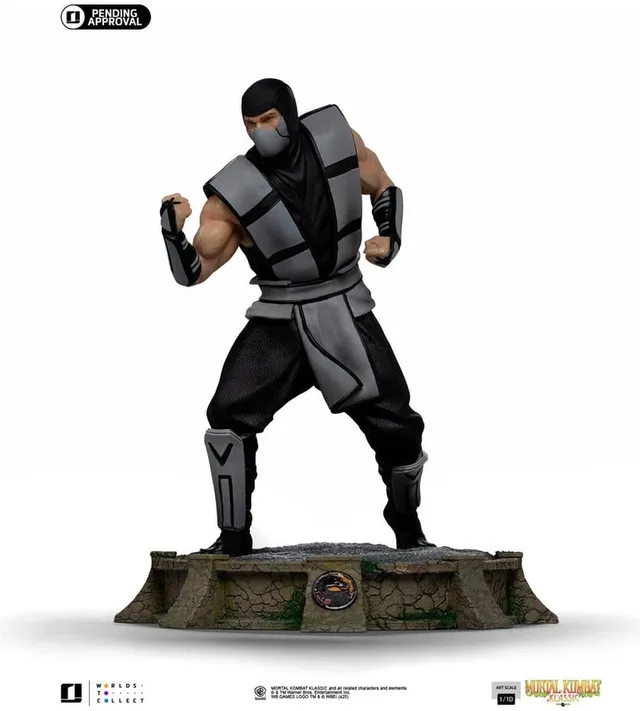 Mortal Kombat Art Scale 1/10 Statue: Smoke
