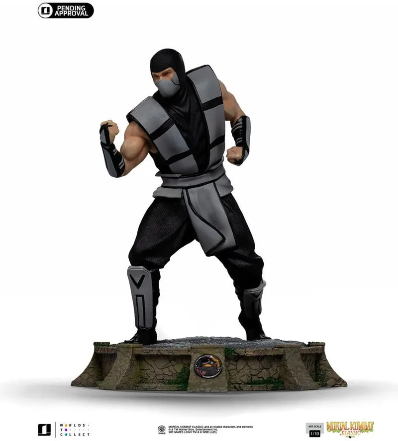 Mortal Kombat Art Scale 1/10 Statue: Smoke van Iron Studios – cover