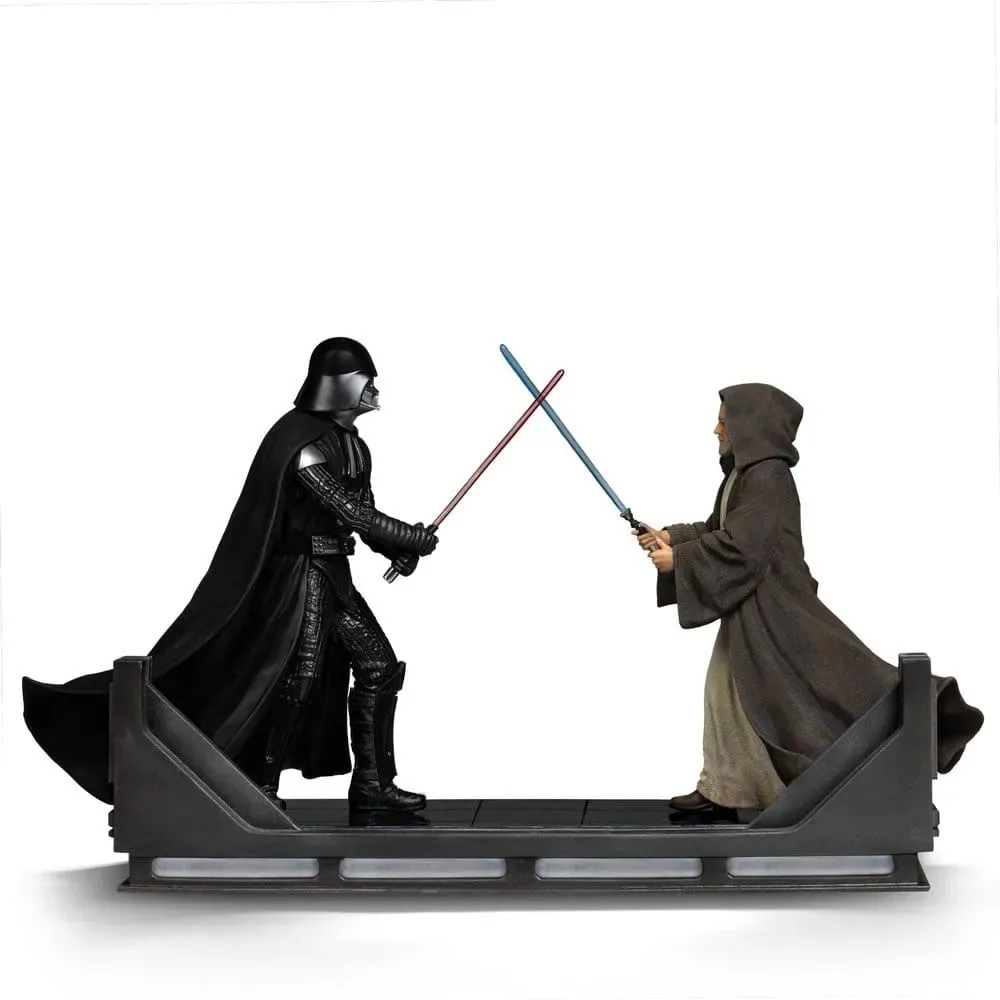Star Wars Darth Vader Vs Obi-wan Kenobi Figuur van Iron Studios – cover