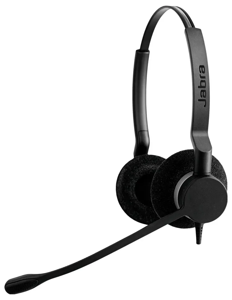 BIZ 2300 MS QD Duo de Jabra, Noir – jaquette