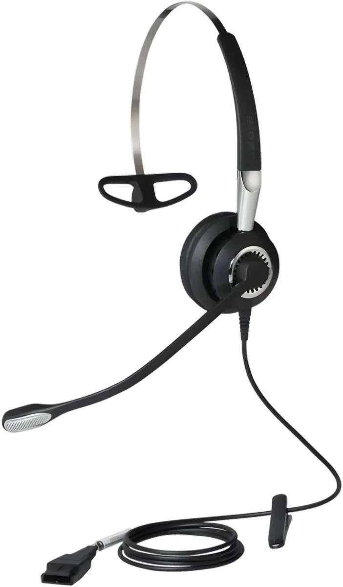BIZ 2400 II Mono – Professionele Callcenter Headset – QD – Noise Cancelling by Jabra, Black – cover