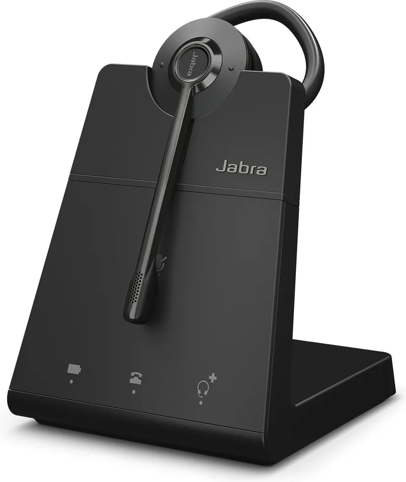 Engage 45 SE Headset Draadloos oorhaak, Hoofdband Kantoor/callcenter de Jabra, Noir – jaquette