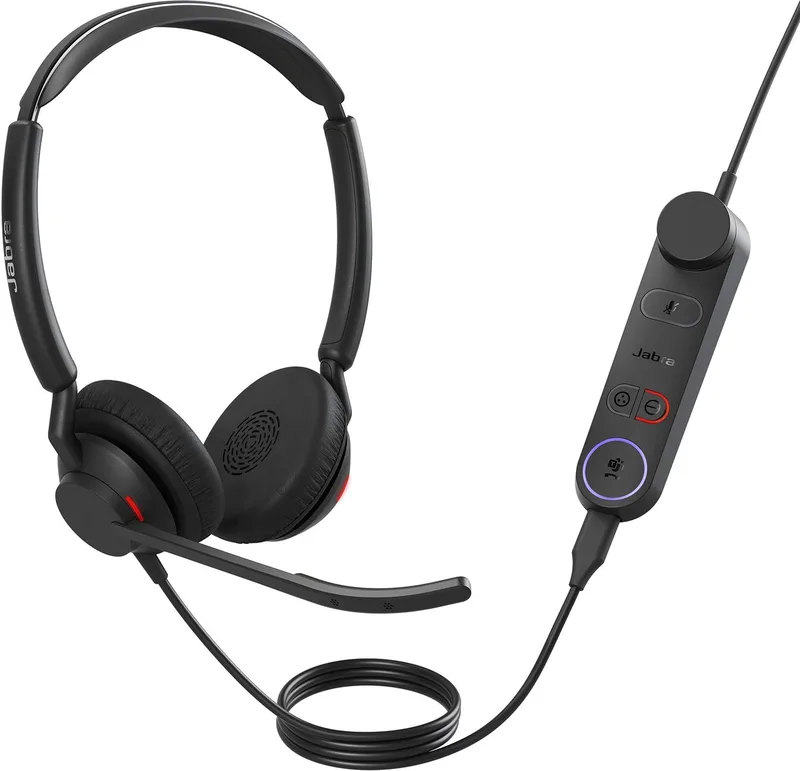 Engage 50 II Headset Bedraad Hoofdband Kantoor/callcenter USB Type-C / USB Type-A de Jabra, Noir – jaquette