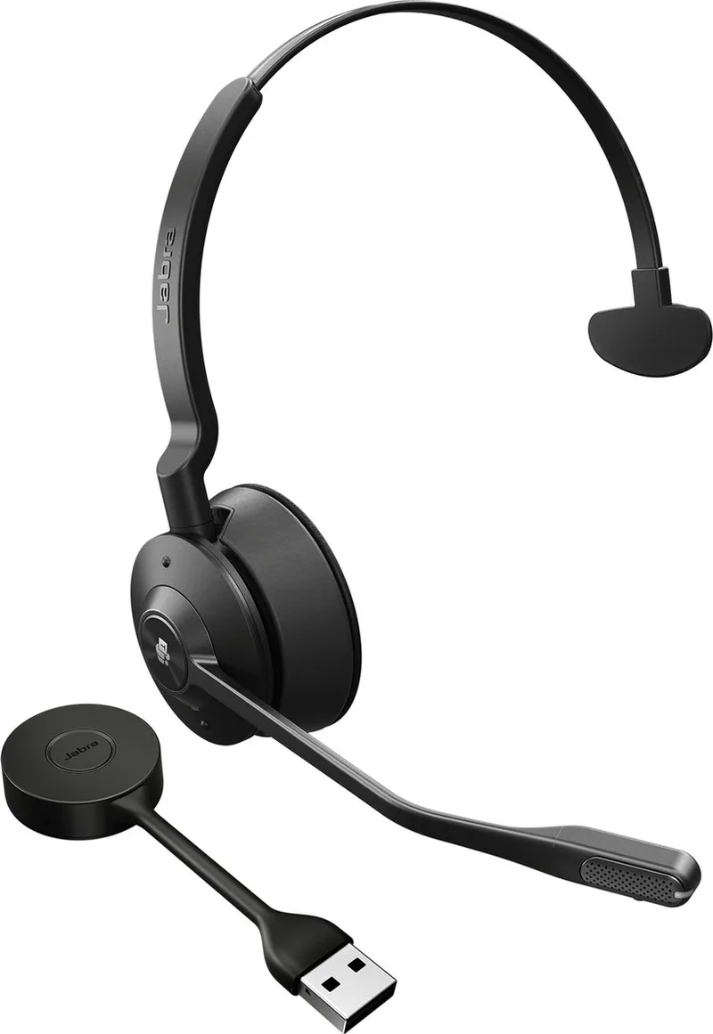 Engage 55 - Headset - Titanium,zwart van Jabra, Zwart – cover