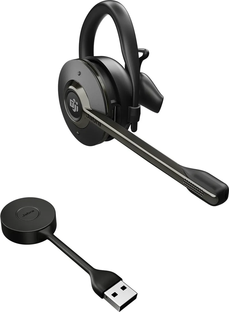 ENGAGE 55 MS Convertible Wireless Headphones Black van Jabra, Zwart, Titanium – cover