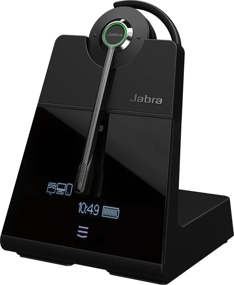 Engage 75 SE Headset Draadloos oorhaak, Hoofdband Kantoor/callcenter Bluetooth by Jabra, Black – cover