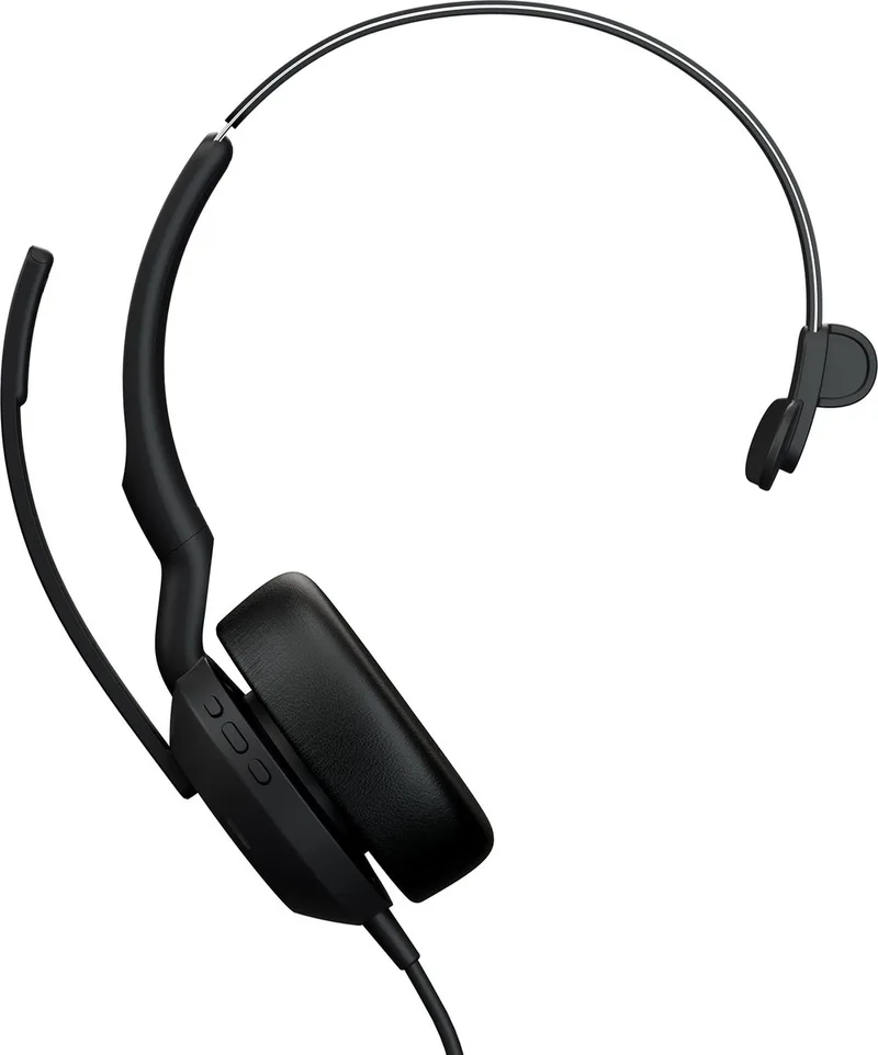 Evolve2 50 Headset Bedraad Hoofdband Kantoor/callcenter USB Type-C van Jabra, Zwart – cover