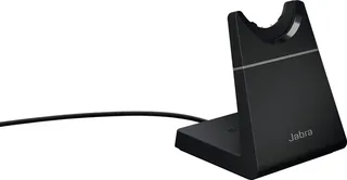 Evolve2 65 MS Stereo + Stand - Bluetooth Headset - on-ear - wireless - USB-C - noise isolating - black från Jabra, Svart – omslag 2 av 2