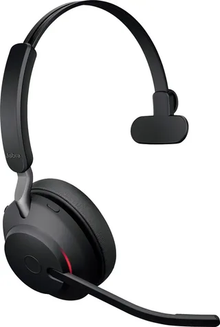 Evolve2 65 UC Mono - Bluetooth Headset - op oor - omkeerbaar - draadloos - USB-C - ruisisolatie fra Jabra, Sort – cover 2 af 2