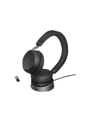 Evolve2 75 Link380a ms Stereo Stand Zwart van Jabra, Zwart – cover 1 van 2