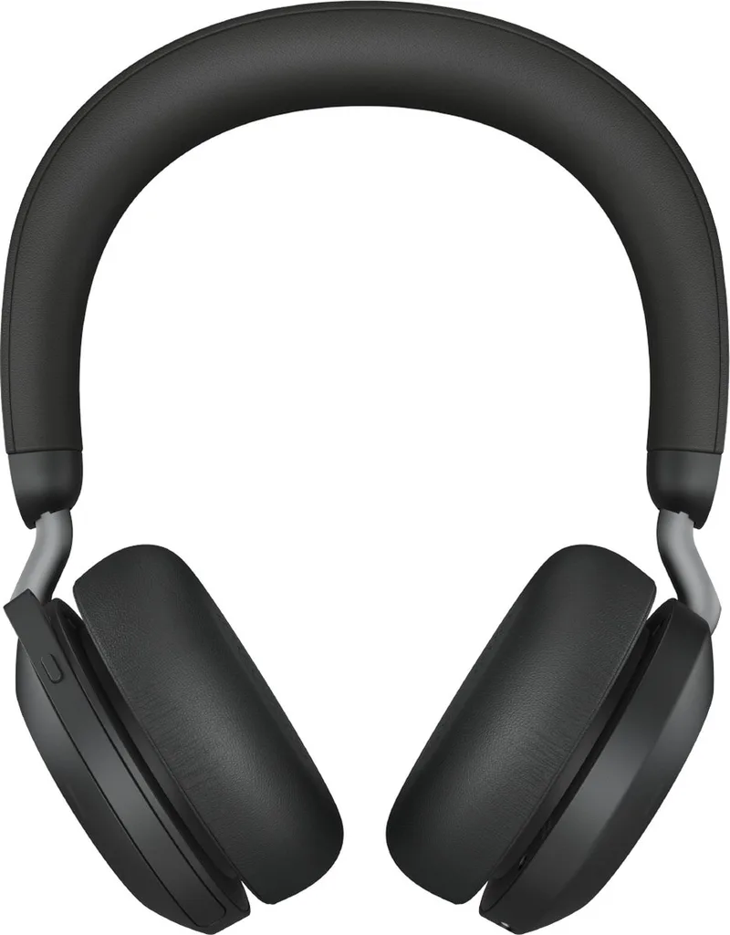 Evolve2 75 MS - Bluetooth Headset - Met Microfoon van Jabra, Zwart – cover