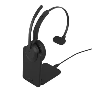 Evolve3 45 MS Mono Black (USB-C) + Oplaadstandaard - Headset från Jabra – omslag 1 av 2