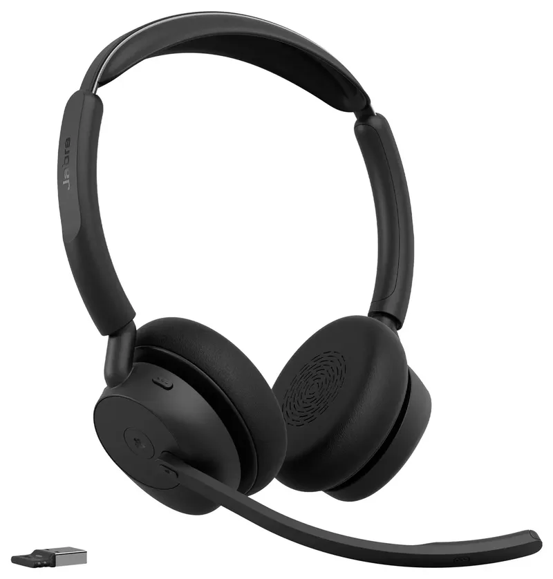 Evolve3 45 MS Stereo Black (USB-A) - Headset de Jabra – jaquette 2 sur 2