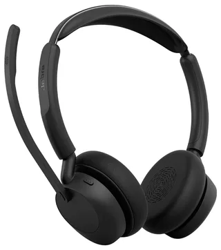 Evolve3 45 UC Stereo Black (USB-A) - Headset de Jabra – jaquette 2 sur 2