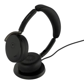 Evolve3 65 Flex MS Stereo Black (USB-A) + Oplaadstandaard - Headset by Jabra – cover 1 of 2