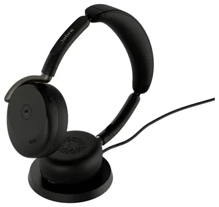 Evolve3 65 Flex MS Stereo Black (USB-A) + Oplaadstandaard - Headset by Jabra – cover 2 of 2
