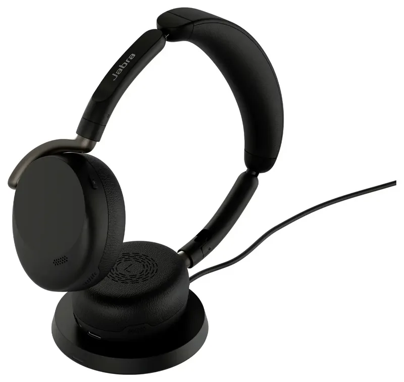 Evolve3 65 Flex UC Stereo Black (USB-C) + Oplaadstandaard - Headset van Jabra – cover 2 van 2