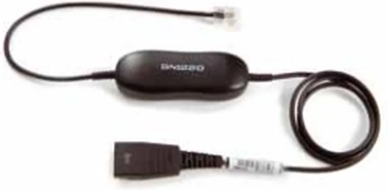 GN1210 RJ9 headset cable by Jabra, Black – cover