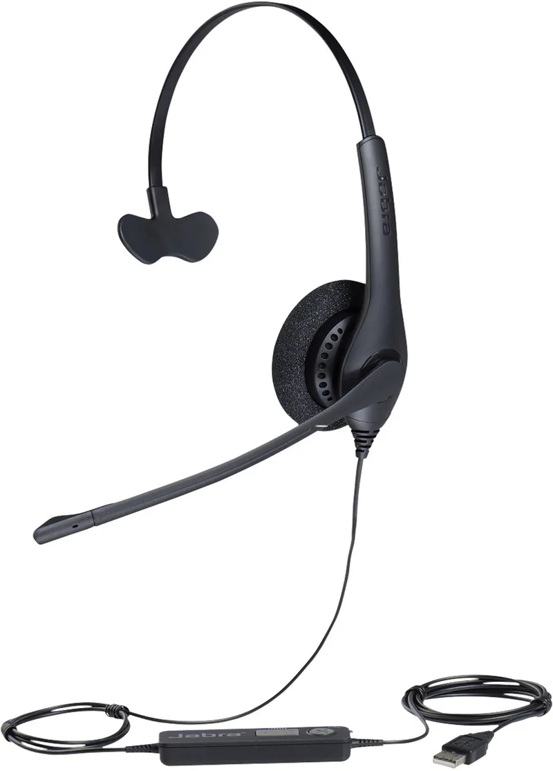 GN1900 mono USB Noise cancellation headset van Jabra, Zwart – cover