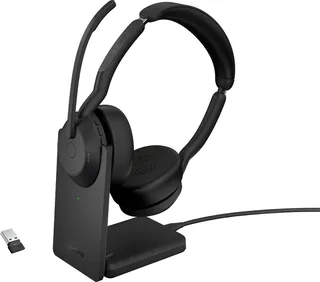 Headphone with Microphone Jabra Evole2 55 från Jabra, Svart – omslag 1 av 2