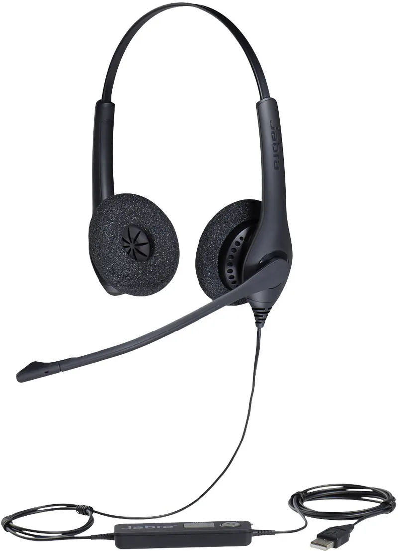 Headphones with Microphone Jabra 1559-0159 Black van Jabra, Zwart – cover