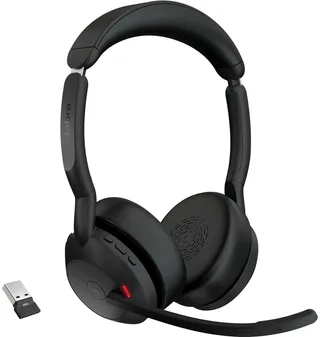 Headphones with Microphone Jabra EVOLVE2 55 by Jabra, Transparent – cover 1 of 2