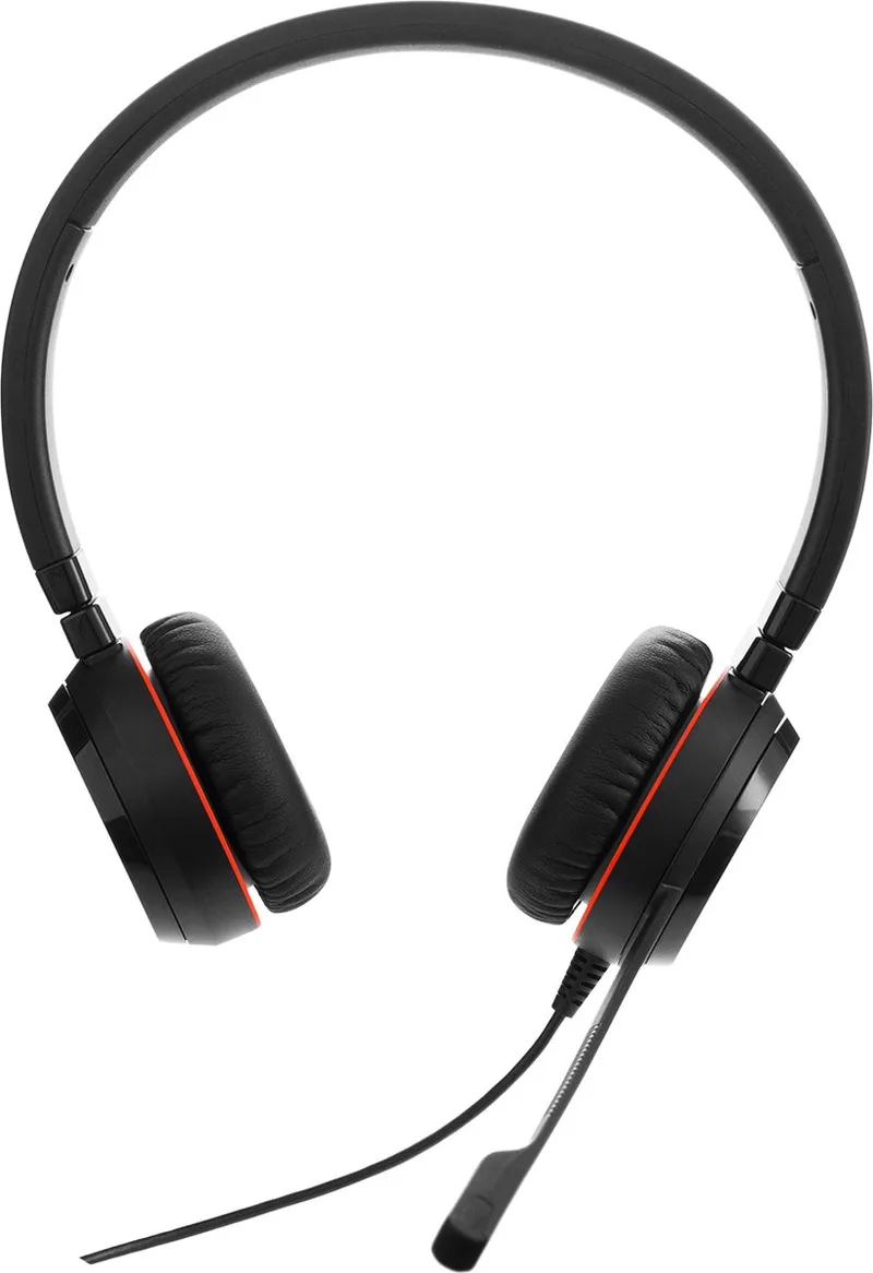 Headphones with Microphone Jabra Q711664 Black (1 Unit) van Jabra, Zwart – cover