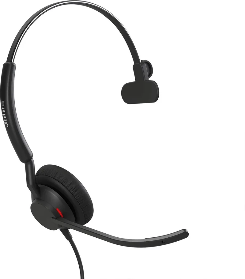 Jabra – 4099-410-299 – Contactcenter-headset – USB-C – 2 microfoons van Jabra, Zwart – cover