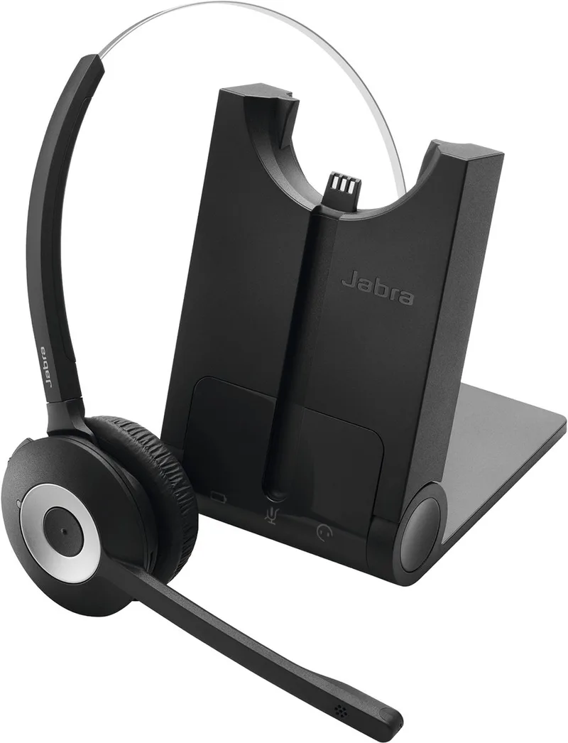 PRO 930 MS EMEA DECT Monauraal Hoofdband hoofdtelefoon van Jabra, Zwart – cover
