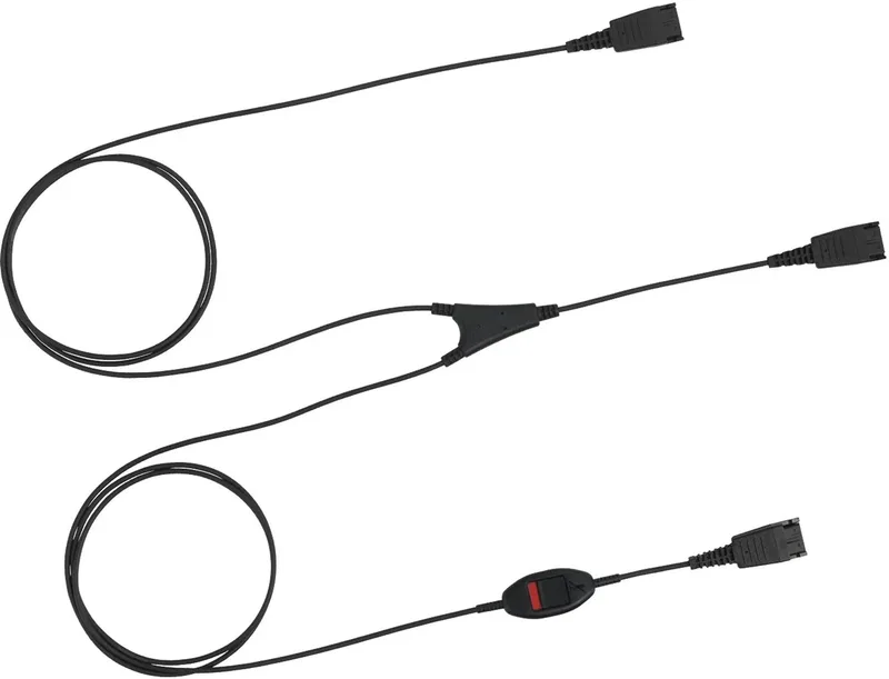 Supervisor Cord 8800-02-01 - Koptelefoon accessoire van Jabra, Zwart – cover