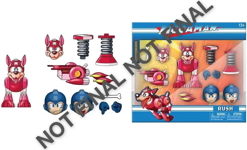 Mega Man Action Figure - Rush van Jada Toys – cover
