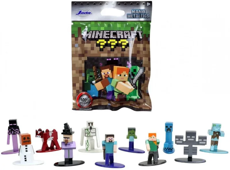 Minecraft ??? - Metal Minifigures Blind Bag van Jada Toys – cover