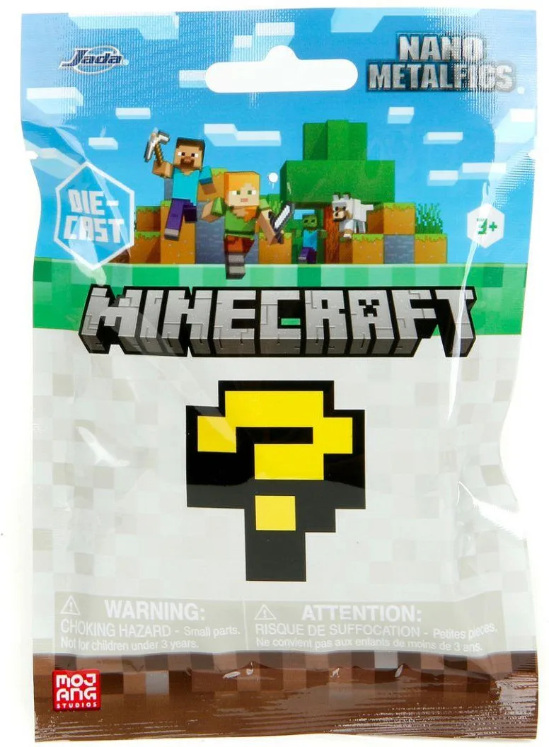 Minecraft Metalfigs Diecast Mini Figures Blind Bag - Wave 1 by Jada Toys – cover