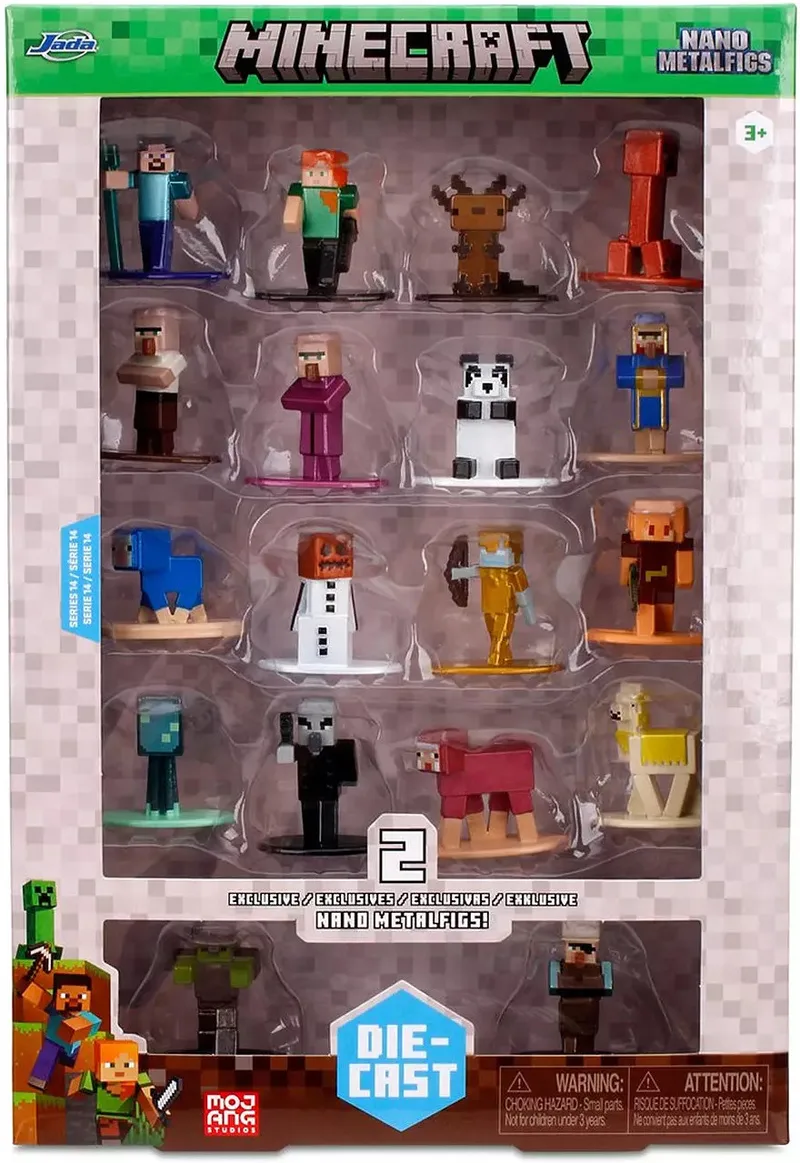 Minecraft Metalfigs Diecast Mini Figures Multipack - Wave 14 van Jada Toys – cover