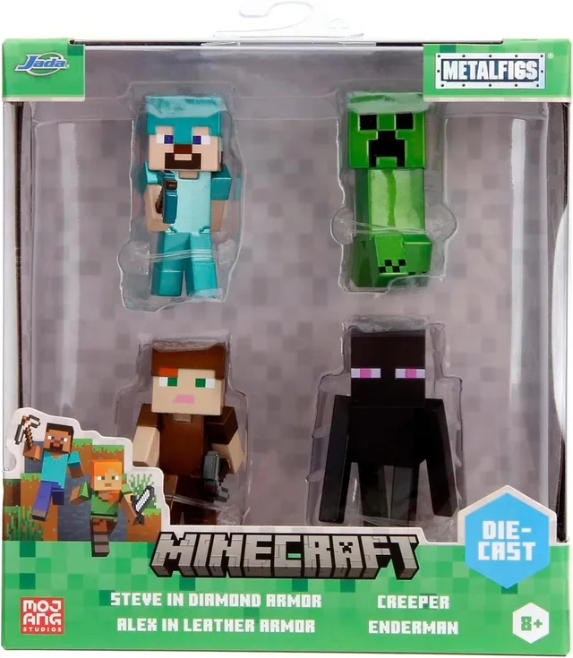 Minecraft Metalfigs Diecast Mini Figures Pack - Wave 3