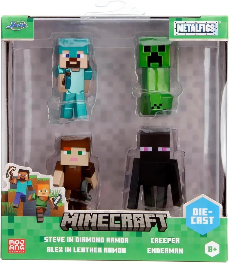 Minecraft Metalfigs Diecast Mini Figures Pack - Wave 3 van Jada Toys – cover