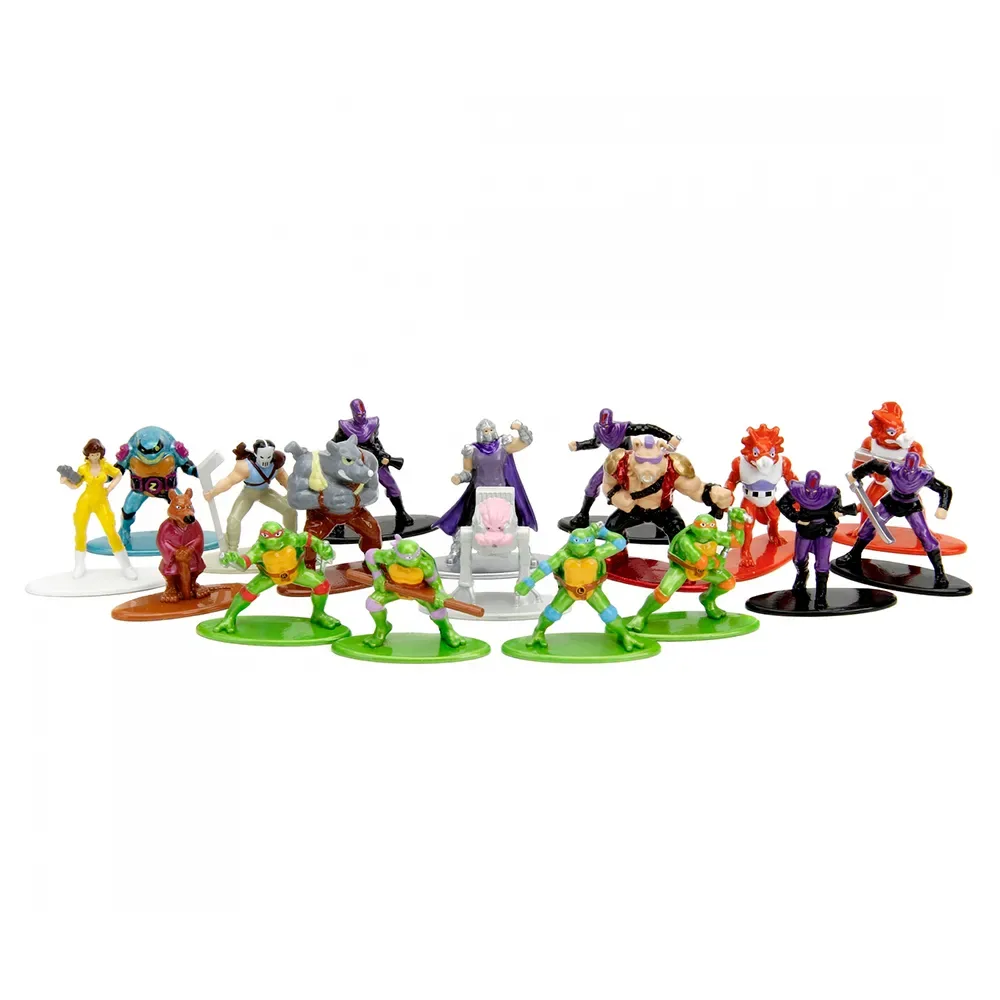 Jada Figure Ninja Turtles-turtles Multi Pack Nanofigs (253285004) de Jada Toys – jaquette