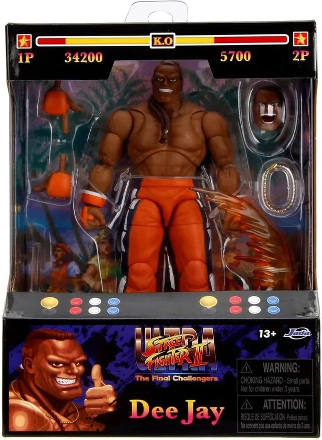 Street Fighter Action Figure - Dee Jay by Jada Toys – cover
