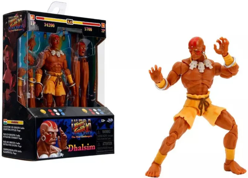 Street Fighter Action Figure - Dhalsim van Jada Toys – cover