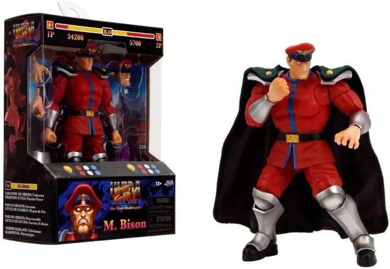 Street Fighter Action Figure - M.Bison by Jada Toys – cover