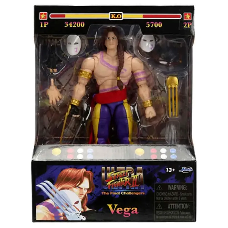 Ultra Street Fighter II: The Final Challengers Action Figure - Vega van Jada Toys – cover 6 van 6