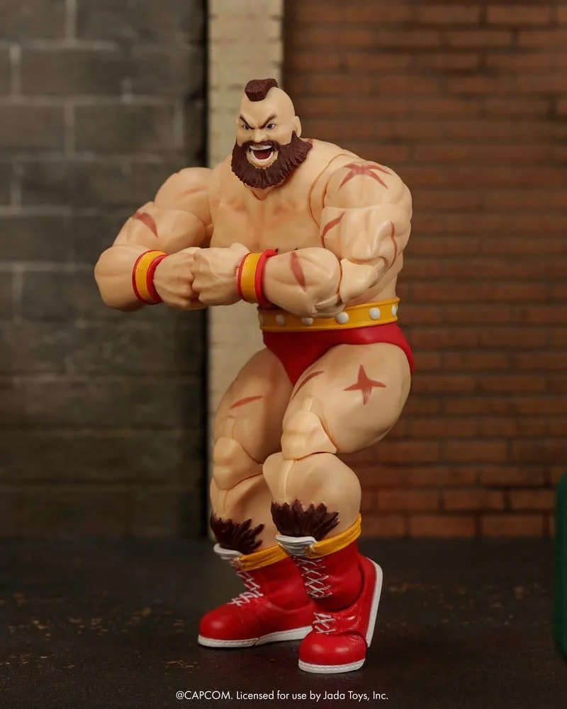 Ultra Street Fighter II: The Final Challengers Action Figure - Zangief by Jada Toys – cover