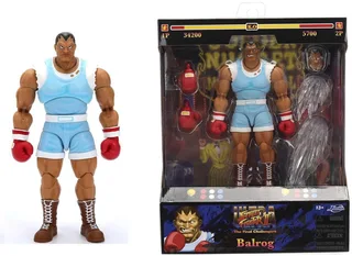 Ultra Street Fighter II: The Final Challengers Action Figure - Balrog van Jada Toys – cover 1 van 6