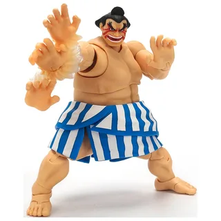 Ultra Street Fighter II: The Final Challengers Action Figure - E. Honda van Jada Toys – cover 3 van 6