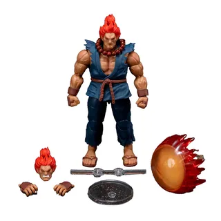 Ultra Street Fighter II: The Final Challengers Action Figure - Akuma van Jada Toys – cover 2 van 6
