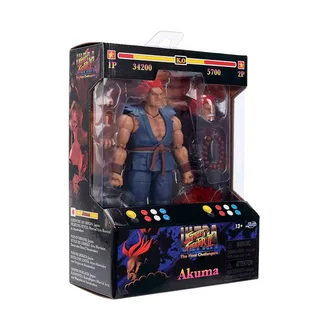 Ultra Street Fighter II: The Final Challengers Action Figure - Akuma van Jada Toys – cover 4 van 6