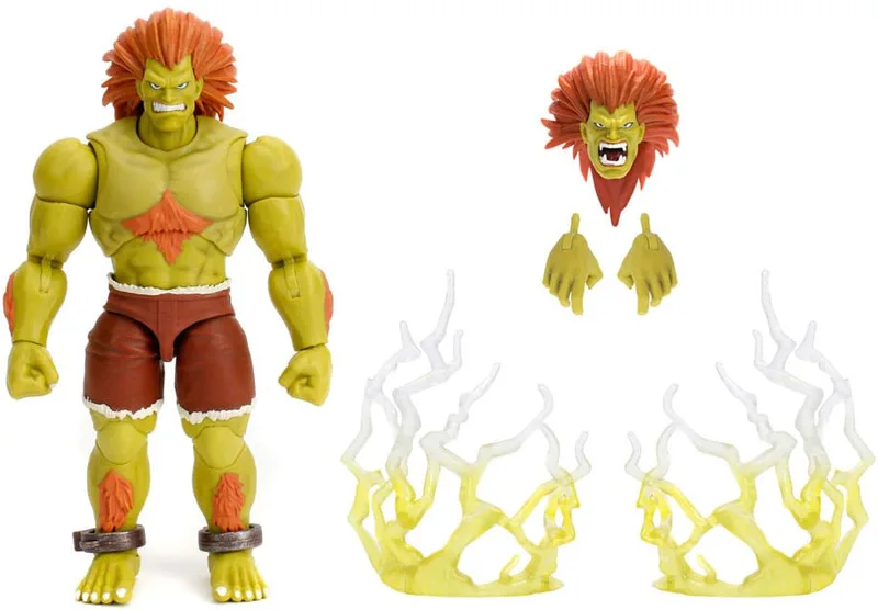 Ultra Street Fighter II: The Final Challengers Action Figure - Blanka by Jada Toys – cover