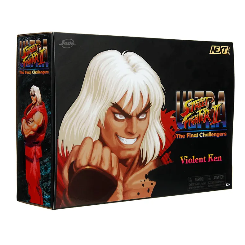 Ultra Street Fighter II Violent Ken Deluxe van Jada Toys – cover