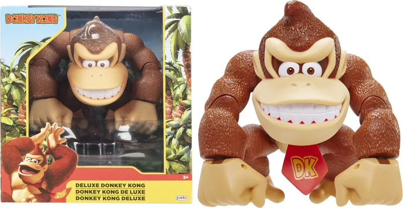 Donkey Kong Deluxe Action Figure - Donkey Kong van Jakks Pacific – cover 1 van 5