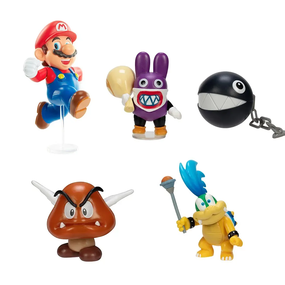 Figuur 5 Super Mario Serie 33 Willekeurige Verzending Geassorteerd 6 Cm by Jakks Pacific – cover